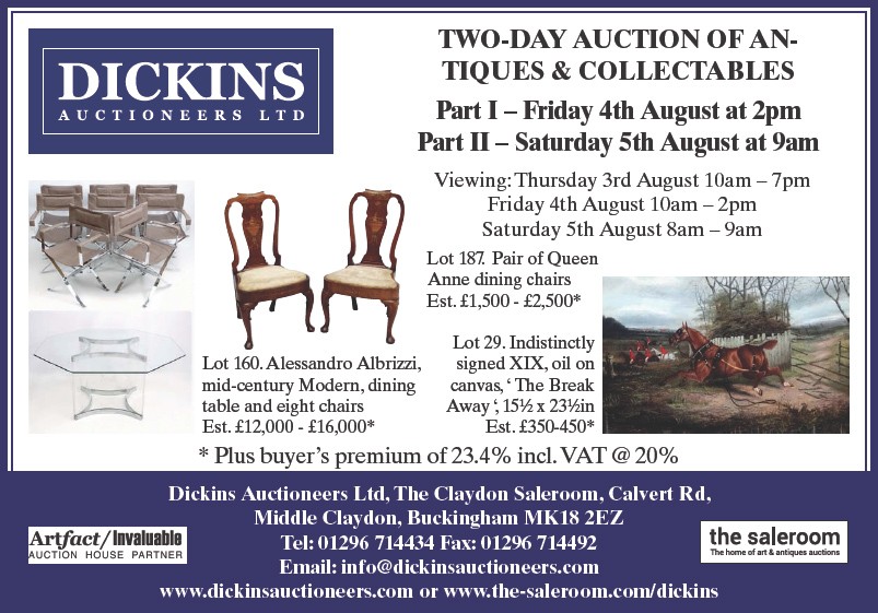 Dickins Auctioneers Antiques Trade Gazette