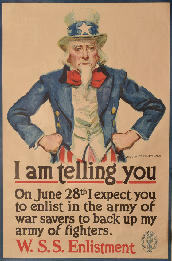 American First World War propaganda posters flagged up at ...